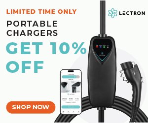 Portable EV charger promotional image